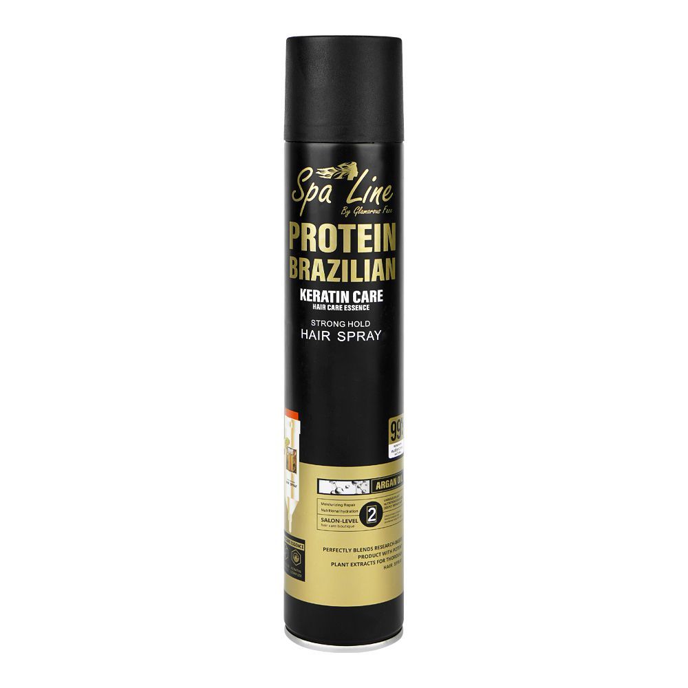 Glamourous Face Spa Line Protein Brazilian Keratin Care Holding Hair Spray, SPL-1013 - Main Image