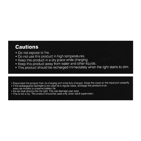 Camelion Rechargeable Flash Light, RT302-CBH - Image 7