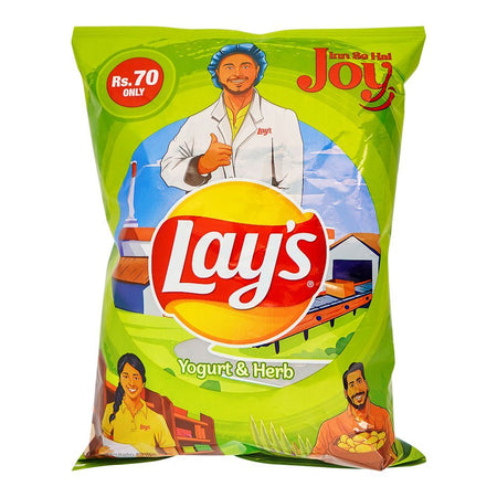Lay's Yogurt & Herb Chips, 45g - Main Image