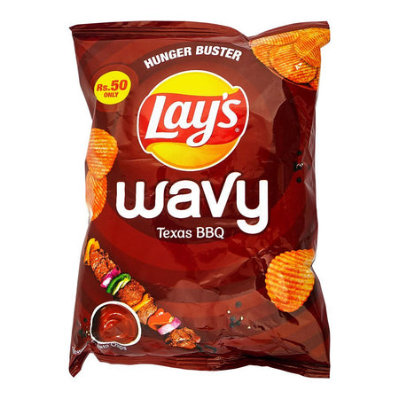 Lay's Wavy Texas BBQ Chips, 30g - Main Image