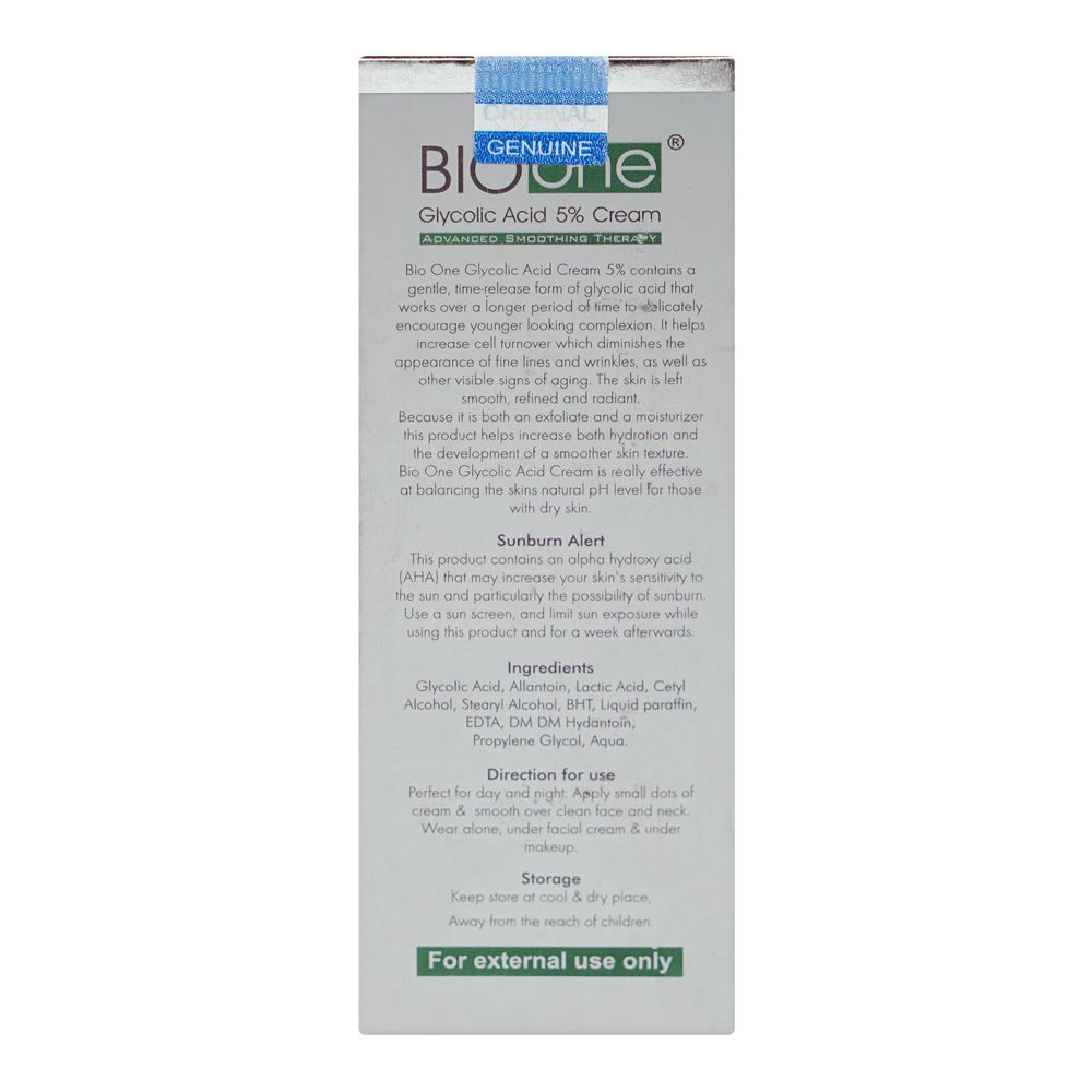 Whiz Laboratories Bio-One Cream, Glycolic Acid 5 % For All Types Of Skin, 25g - Image 2