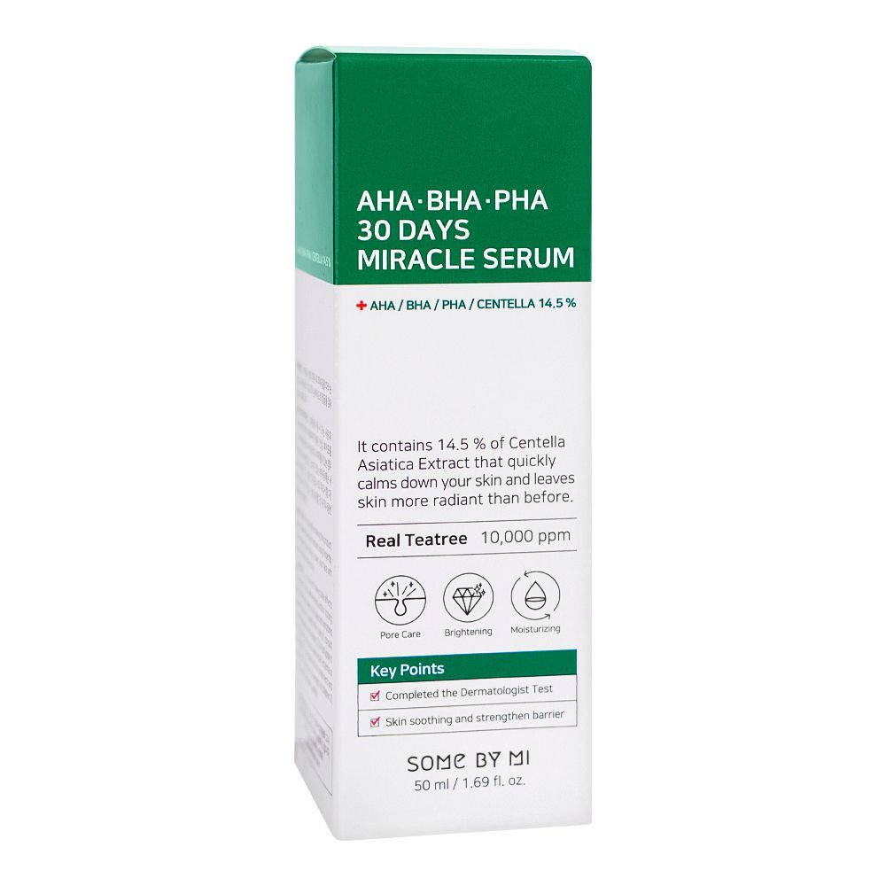Some By MI AHA.BHA.PHA 30 Days Miracle Serum, For Blackheads and Pores, 50ml - Main Image