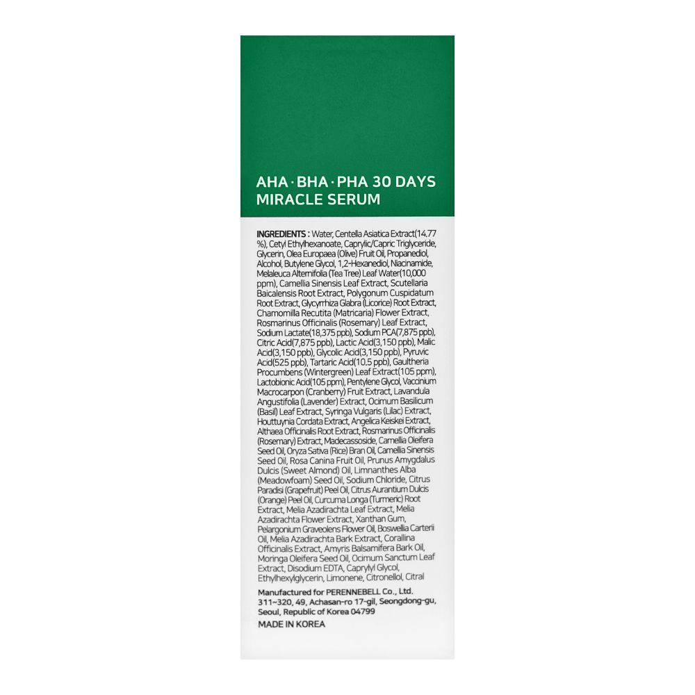 Some By MI AHA.BHA.PHA 30 Days Miracle Serum, For Blackheads and Pores, 50ml - Image 3
