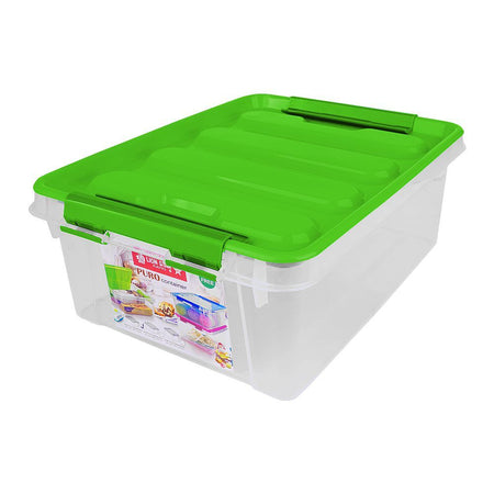 Lion Star Puro Plastic Container, No.8, Green, JX-38 - Image 2
