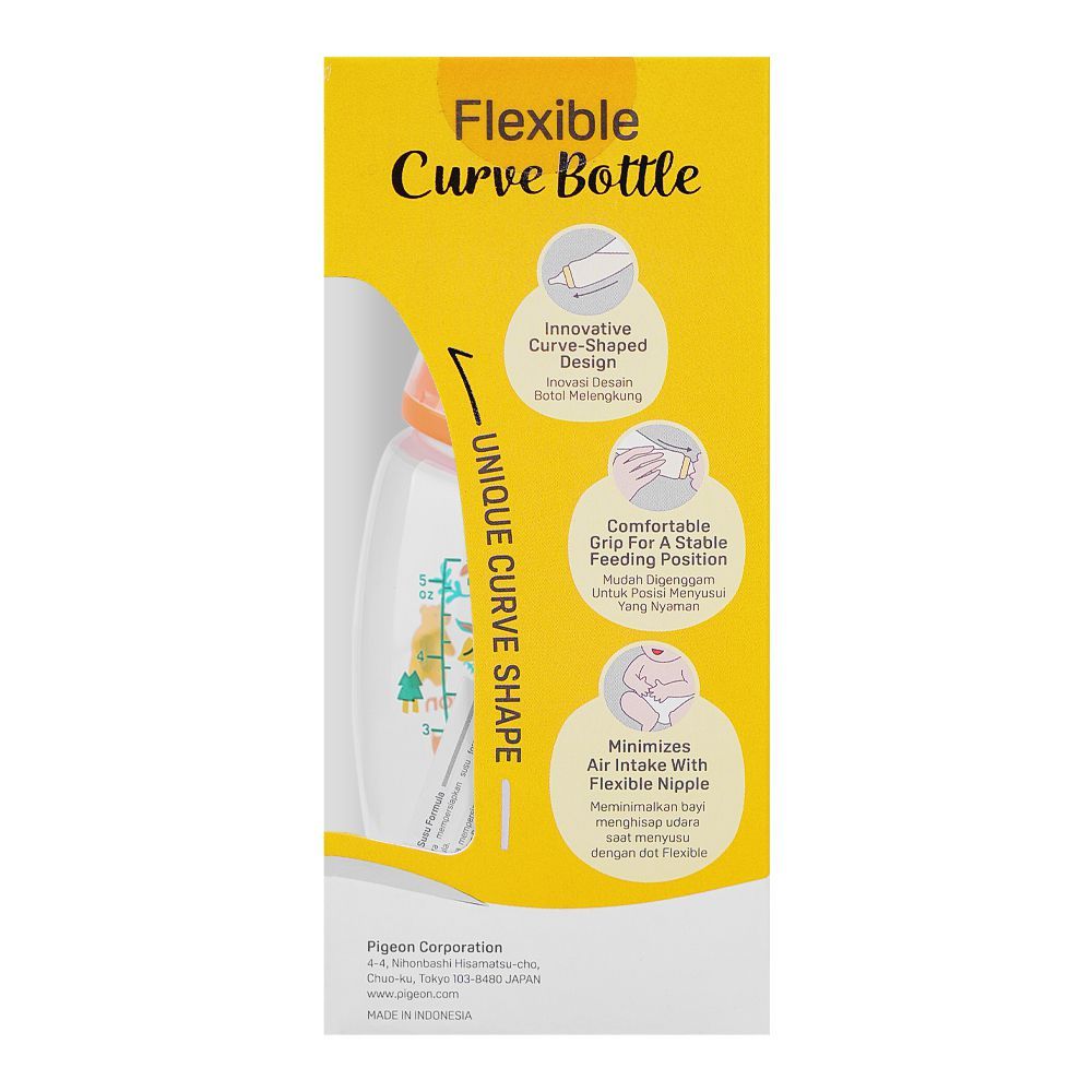 Pigeon Curve Nursing PP Bottle, Minimies Colic, BPA Free, For 0+ Months, 150ml, A79996 - Image 6