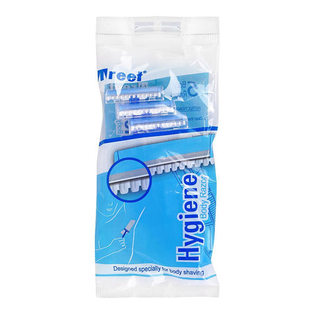 Treet Hygiene Body Razor Pouch, 5-Pack - Main Image