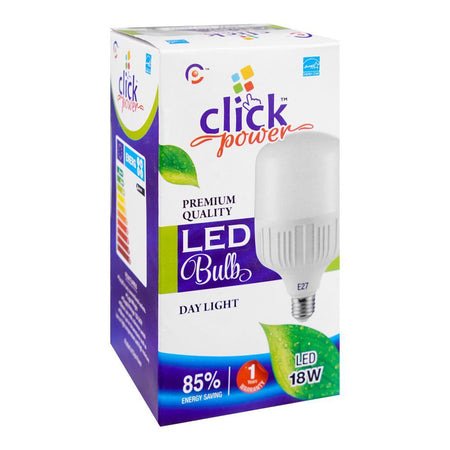 Click Power LED Bulb, 18W, E27 - Main Image