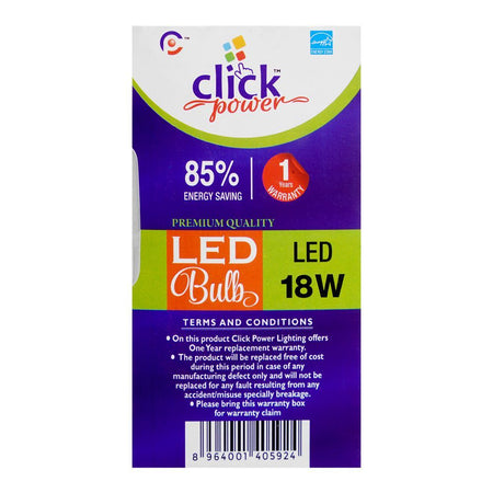 Click Power LED Bulb, 18W, E27 - Image 3