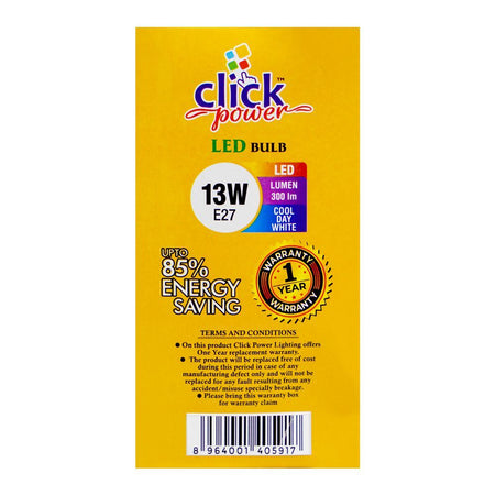 Click Power LED Bulb, 13W, E27 - Image 2