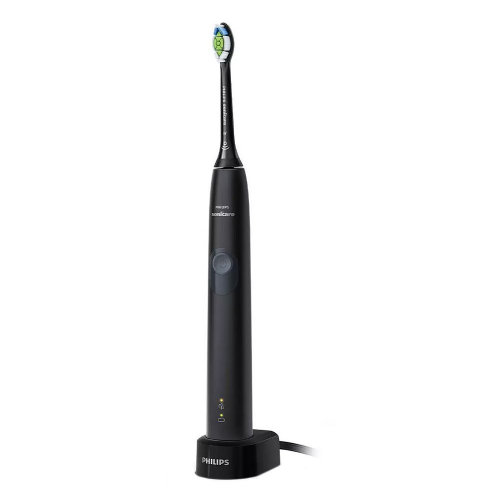 Philips Sonicare 4300 Protective Clean Electric Toothbrush, Black and Grey, HX6800/44 - Main Image