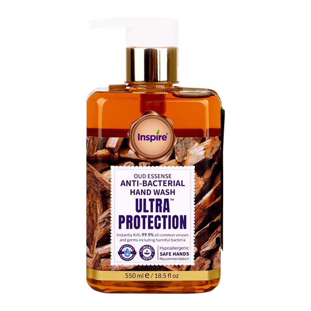Inspire Oud Essence Anti-Bacterial Hand Wash, 550ml - Main Image