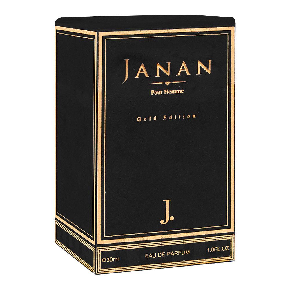Junaid Jamshed J. Janan Gold Edition, Eau de Parfum, For Men, 30ml - Image 2