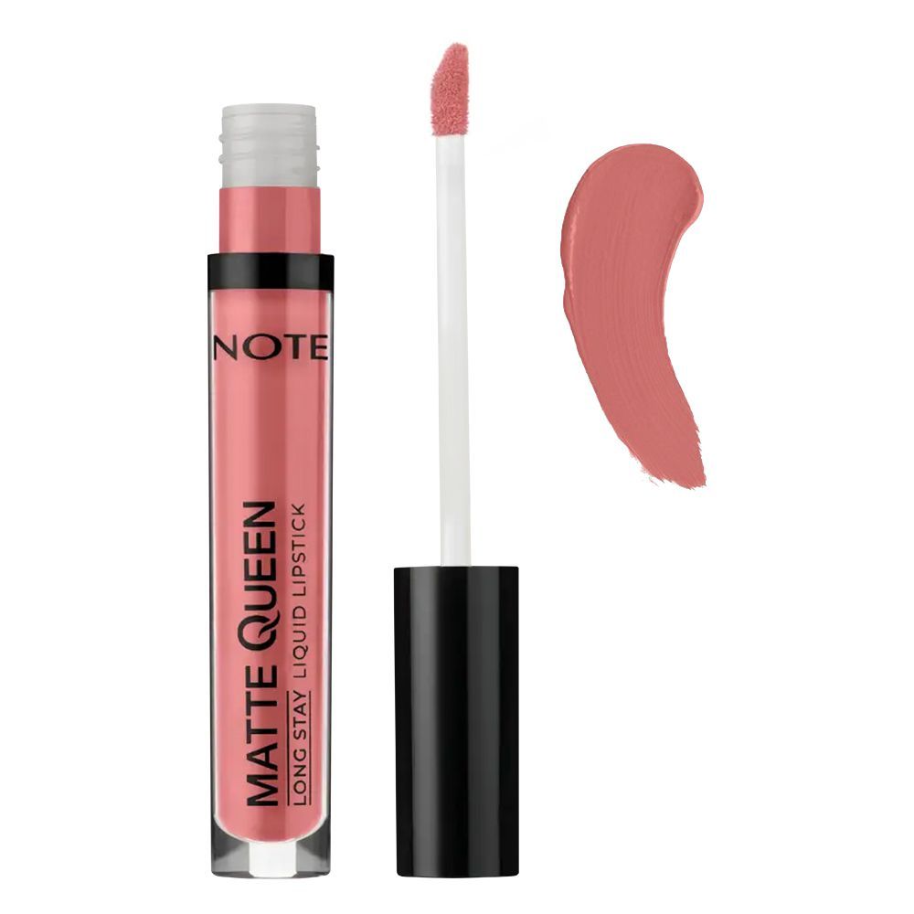 J. Note Matte Queen Long Stay Liquid Lipstick, 06 Noble Rose - Main Image