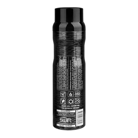 Mercato Black Jeans Perfumed Body Spray, For Men 200ml - Image 2