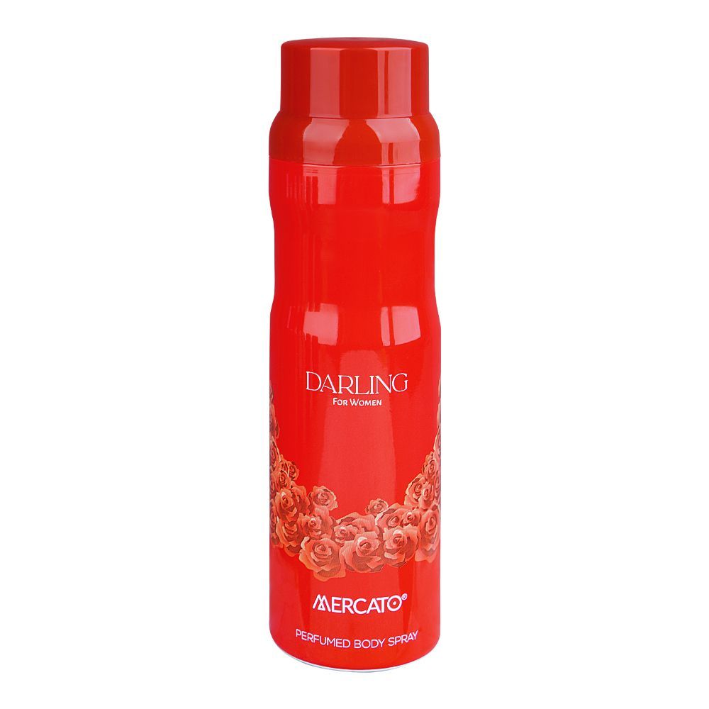 Mercato Darling Perfumed Body Spray, For Women, 200ml - Main Image