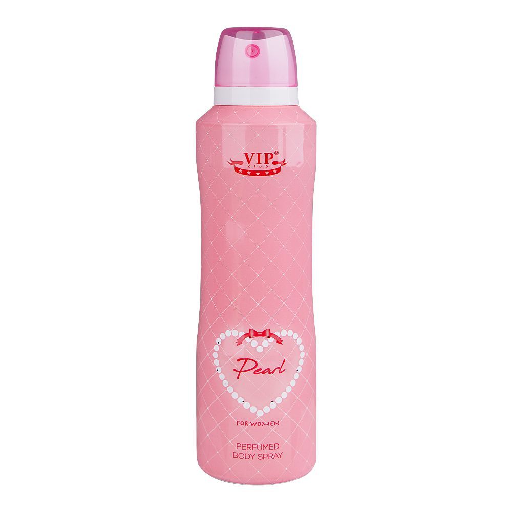 VIP Club Pearl Perfumed Body Spray, For Women, 200ml - Main Image