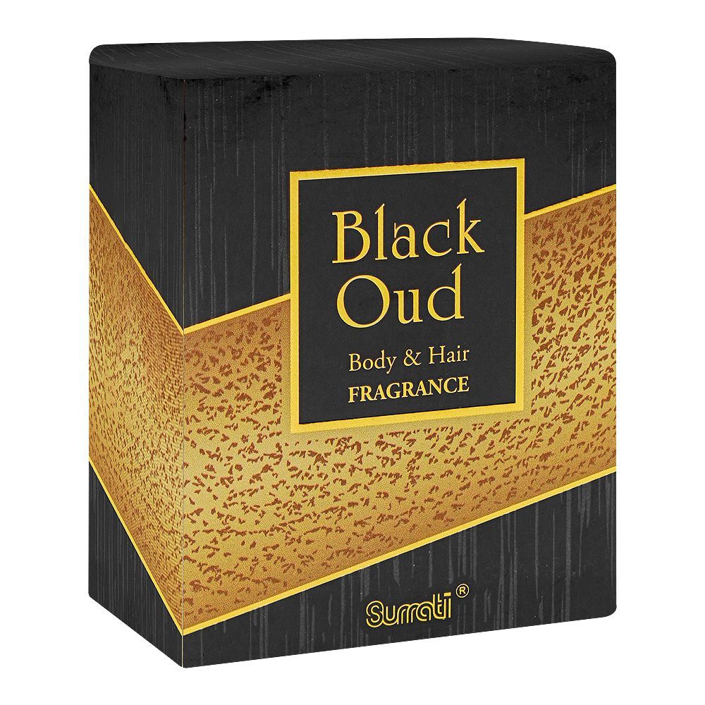 Surrati Black Oud Body & Hair Fragrance, For Men & Women, 30ml - Image 2