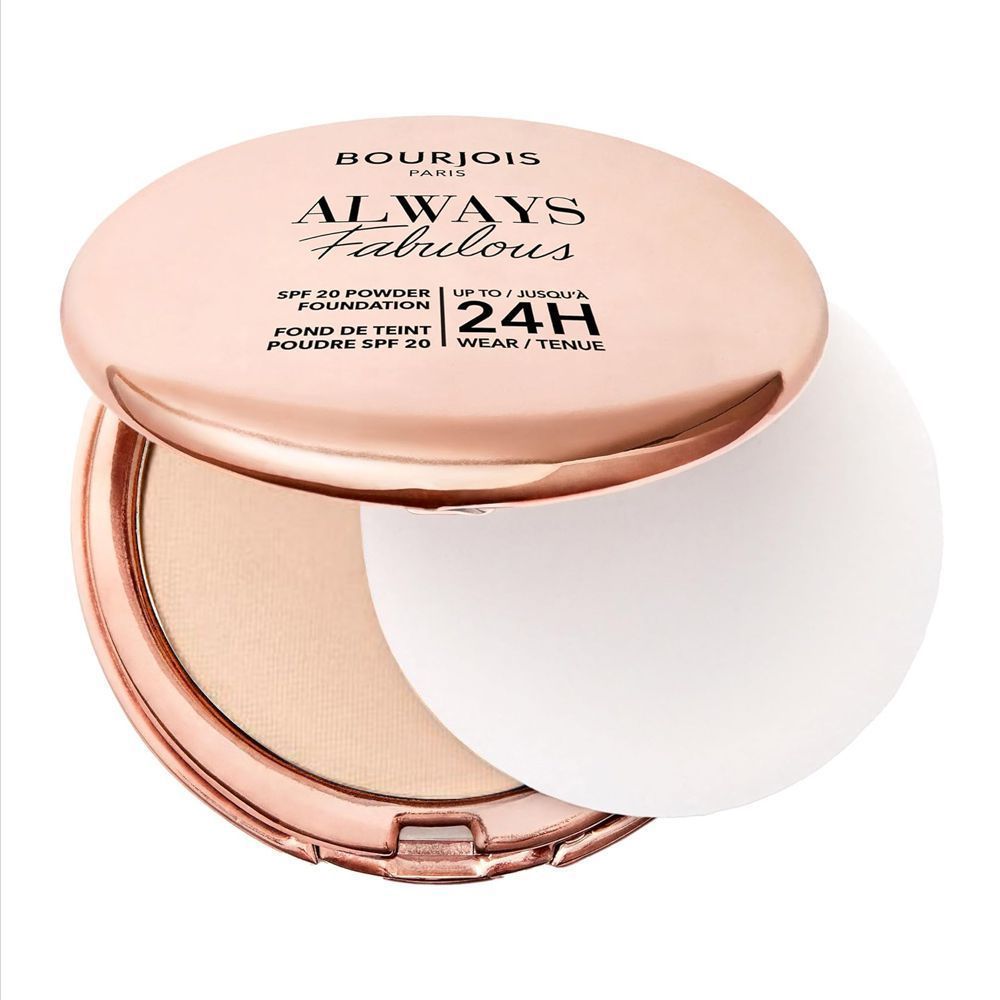 Bourjois Always Fabulous Powder Foundation, SPF-20, 125 Ivory - Main Image