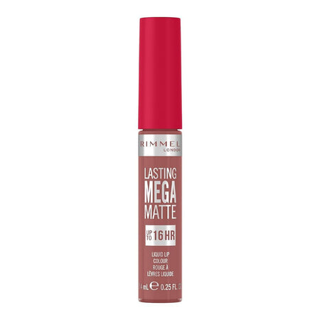 Rimmel London Lasting Mega Matte Liquid Lipstick, Vegan, 7.4ml, 110 Blush - Image 2