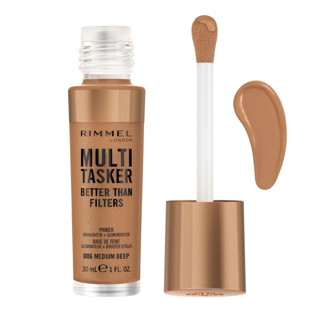 Rimmel Multi Tasker Better Than Filters, Vegan, 30ml, 006 Medium Deep - Main Image