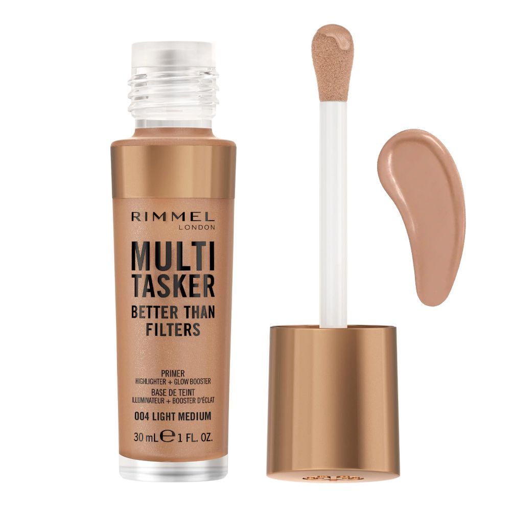 Rimmel Multi Tasker Better Than Filters, Vegan, 30ml, 004 Light Medium - Main Image
