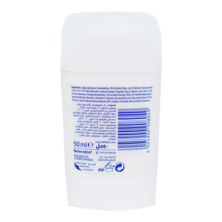 Nivea Men Black & White Invisible Original Anti-Perspirant Deodorant Stick, 50ml - Image 2