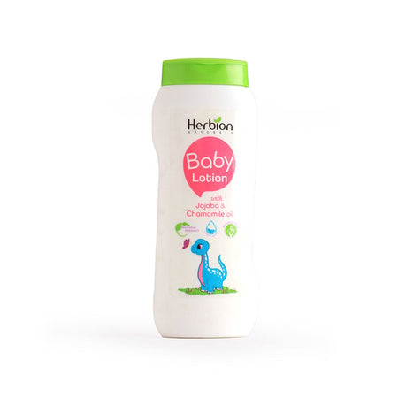 Herbion Jojoba & Chamomile Oil Baby Lotion and Moisturizer, Paraben Free, 200ml - Image 2