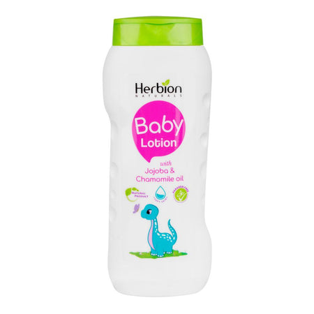Herbion Jojoba & Chamomile Oil Baby Lotion and Moisturizer, Paraben Free, 200ml - Main Image