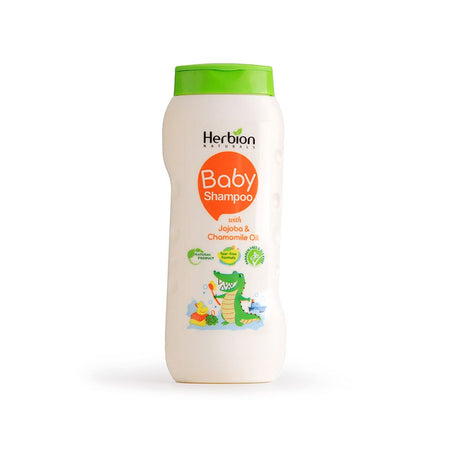 Herbion Jojoba & Chamomile Oil Baby Shampoo, SLS, Paraben & Tear Free, 200ml - Image 2