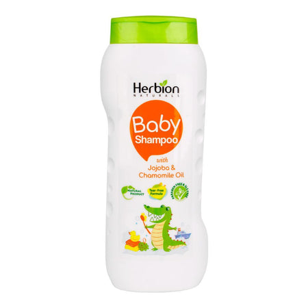 Herbion Jojoba & Chamomile Oil Baby Shampoo, SLS, Paraben & Tear Free, 200ml - Main Image