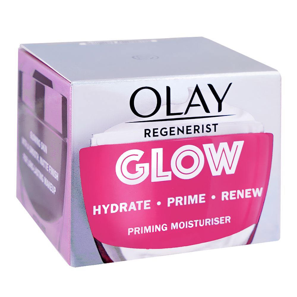 Olay Regenerist Glow Hydrating Primer and Day Cream, For Radiant Skin, 50ml - Image 2