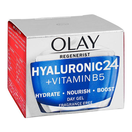 Olay Regenerist Day Gel With Hyaluronic Acid & Vitamin B5, Fragrance Free, 50ml - Image 3