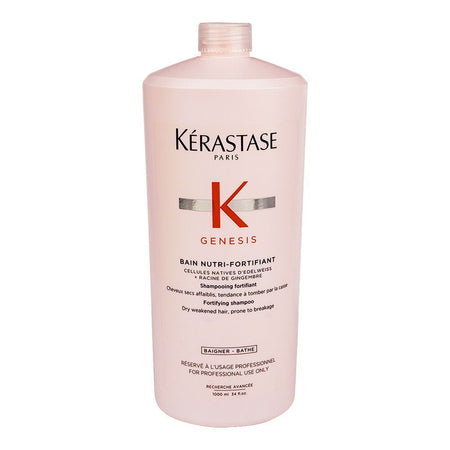 Kerastase Genesis Bain Nutri-Fortifiant Shampoo, For Dry Weak Hair, 1000ml - Main Image