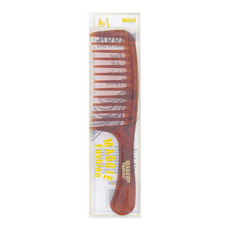 Maggie Hair Comb, For All Hair Types, Brown, QZ-208 - Image 2