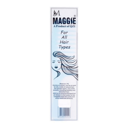 Maggie Hair Comb, For All Hair Types, Blue, QZ-209 - Image 3