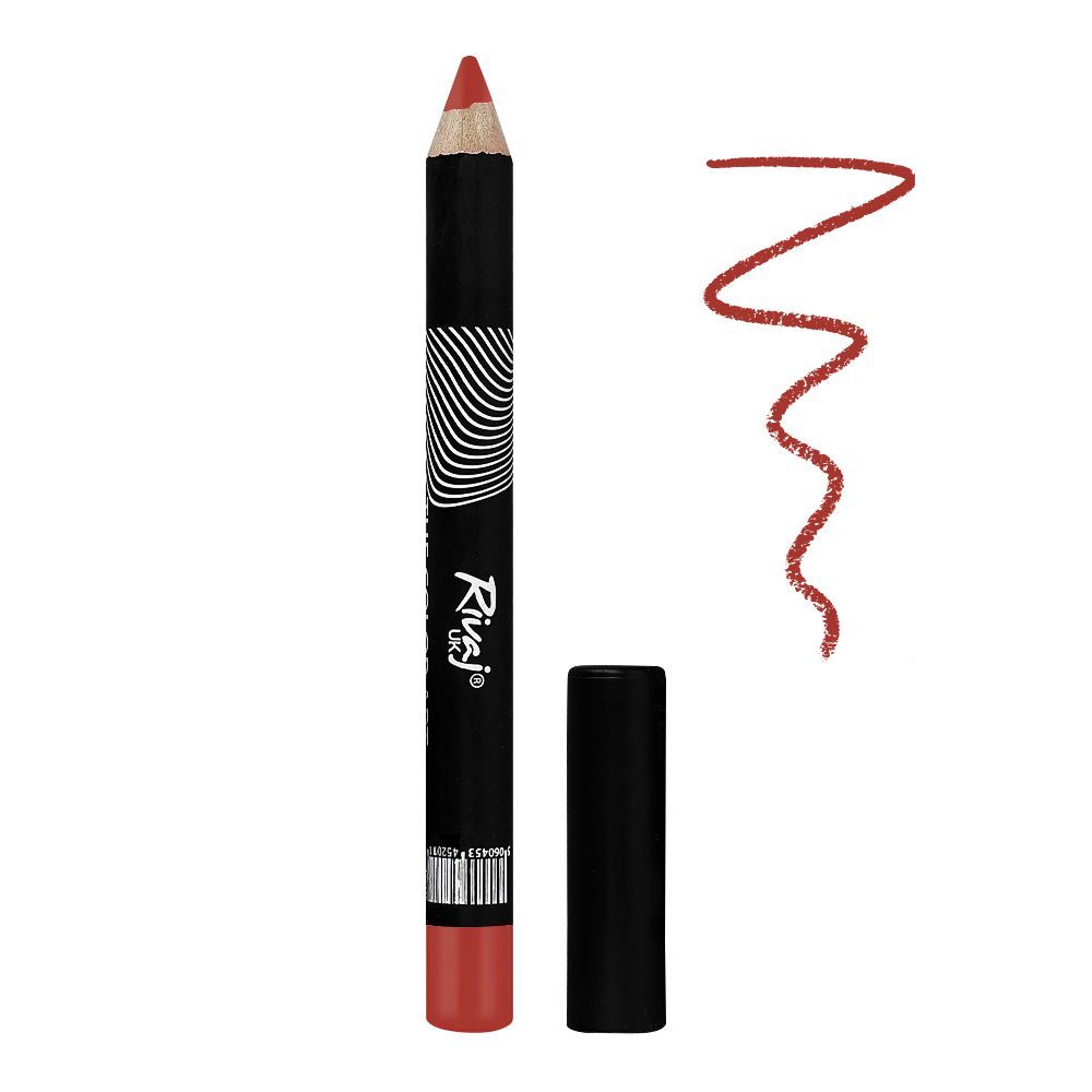 Rivaj UK The Color Art Waterproof Long Lasting Lipstick Pencil, 35 Couch Shell - Main Image