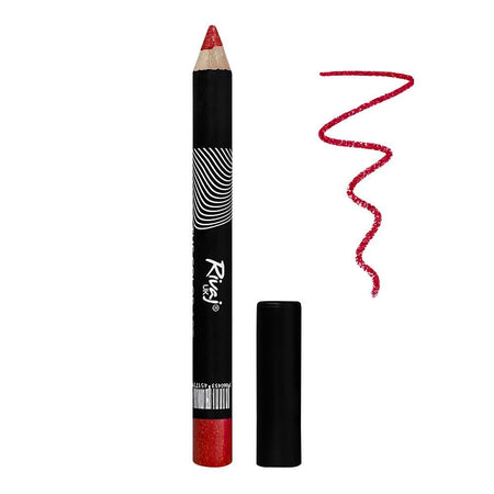 Rivaj UK The Color Art Waterproof Long Lasting Lipstick Pencil, 07 Glitter Rose - Main Image
