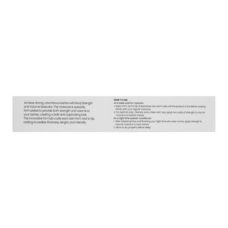 Rivaj UK Strength & Volume Mascara Primer, 10ml - Image 3