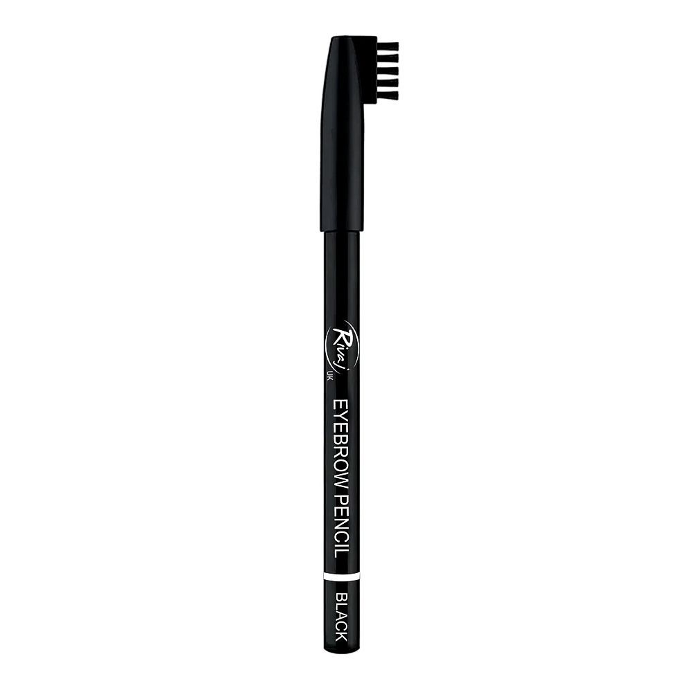Rivaj UK Eyebrow Pencil With Sharpener, Waterproof, Black - Main Image