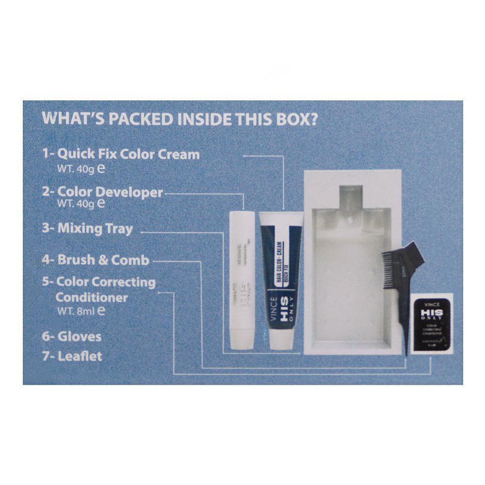 Vince His Only Ammonia Free Men Hair Color, HC-05 Light Brown - Image 4