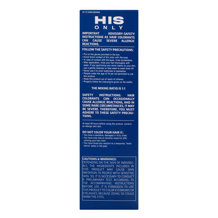 Vince His Only Ammonia Free Men Hair Color, HC-05 Light Brown - Image 5