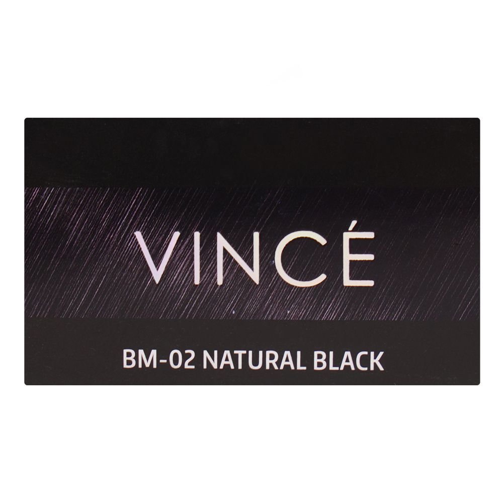 Vince His Only Beard & Moustache Hair Color, BM-02 Natural Black - Image 8