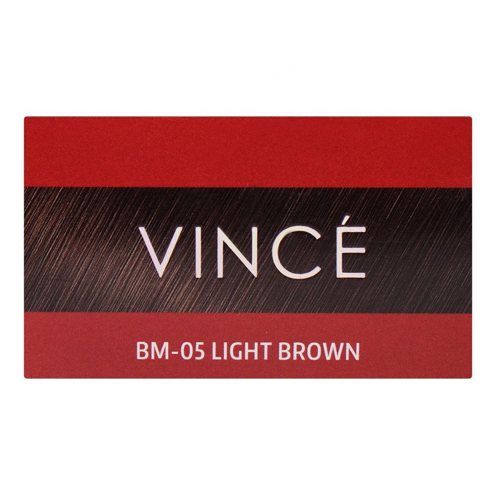 Vince His Only Beard & Moustache Hair Color, BM-05 Light Brown - Image 8