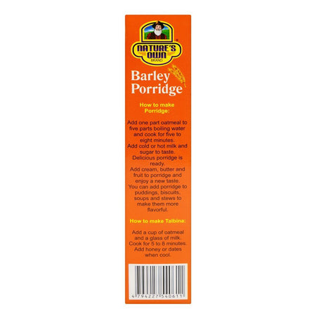 Nature's Own Barley Porridge, 250g - Image 6