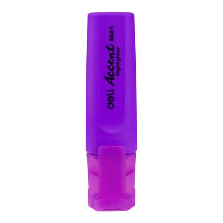 Deli Accent Highlighter, Purple, 1-Pack, ES621 PU - Main Image