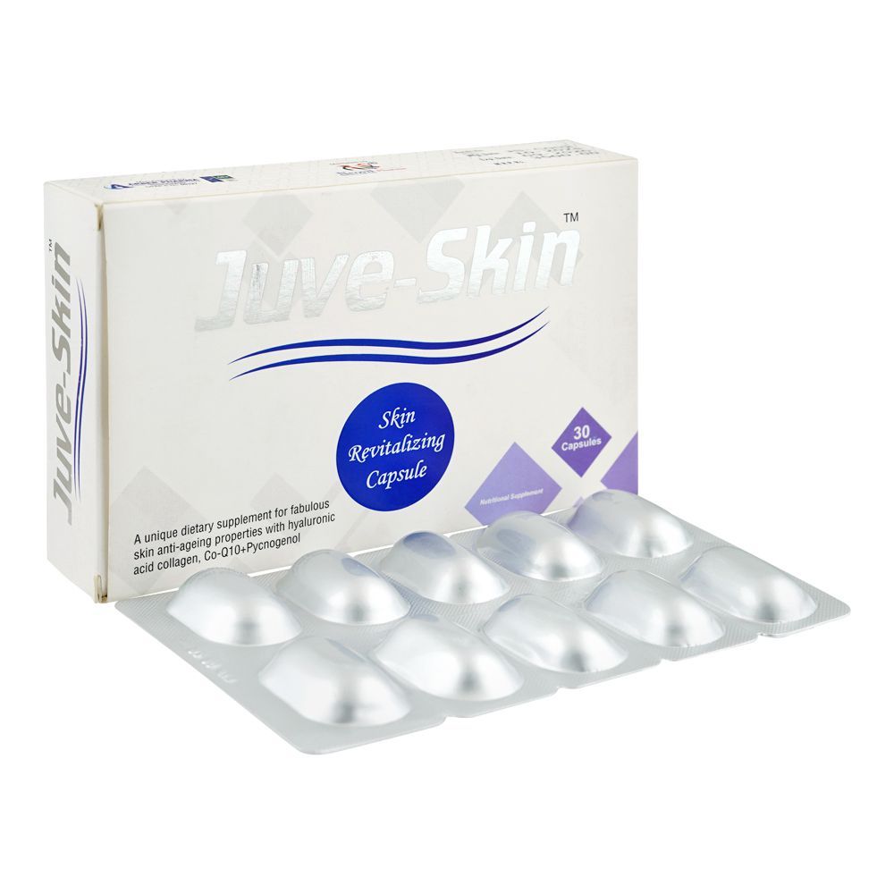 Juve-Skin Whitening Dietary Supplement, Box (30 Capsules) - Main Image