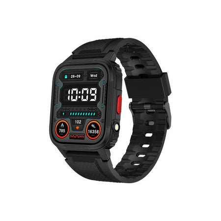Yolo 1.96" HD IPS Display Arena Smart Watch, IP68 Water Resistance, Black - Main Image