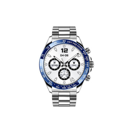Yolo 1.43" Amoled Display Tag Smart Watch, IP67 Water Resistance, Silver - Main Image