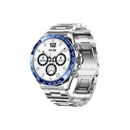 Yolo 1.43" Amoled Display Tag Smart Watch, IP67 Water Resistance, Silver - Image 2
