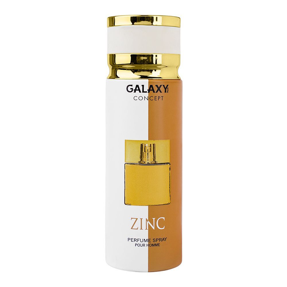 Galaxy Concept Zinc Perfume Body Spray, For Men, 200ml - Main Image